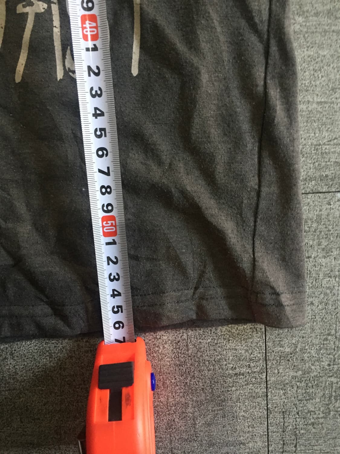 일본빈티지 Mano 핀터깔y2k 긱시크하이틴 딱붙핏 반팔티셔츠 상품이미지3