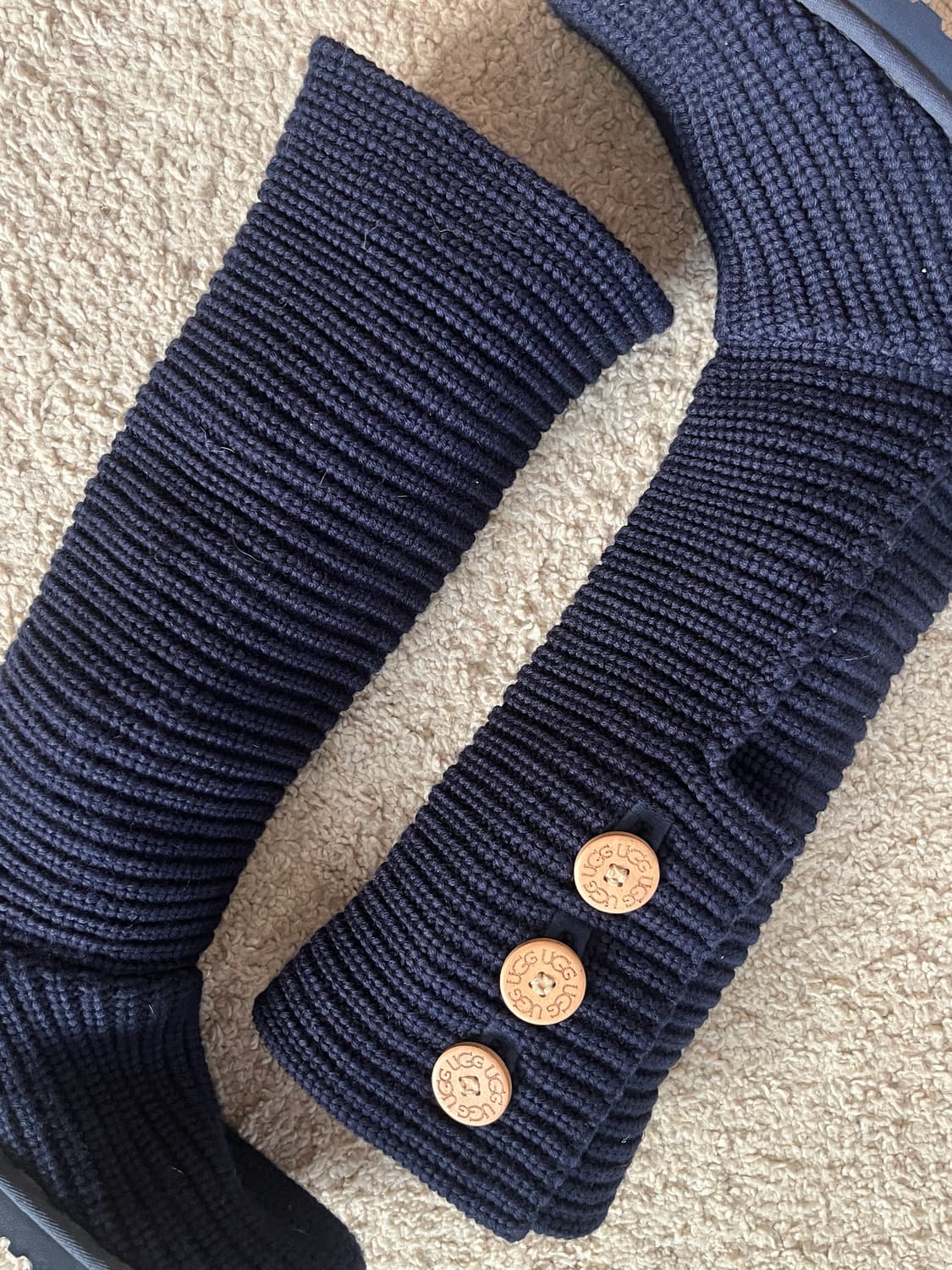 어그 니트 카디 부츠 네이비 (240) 상품이미지3