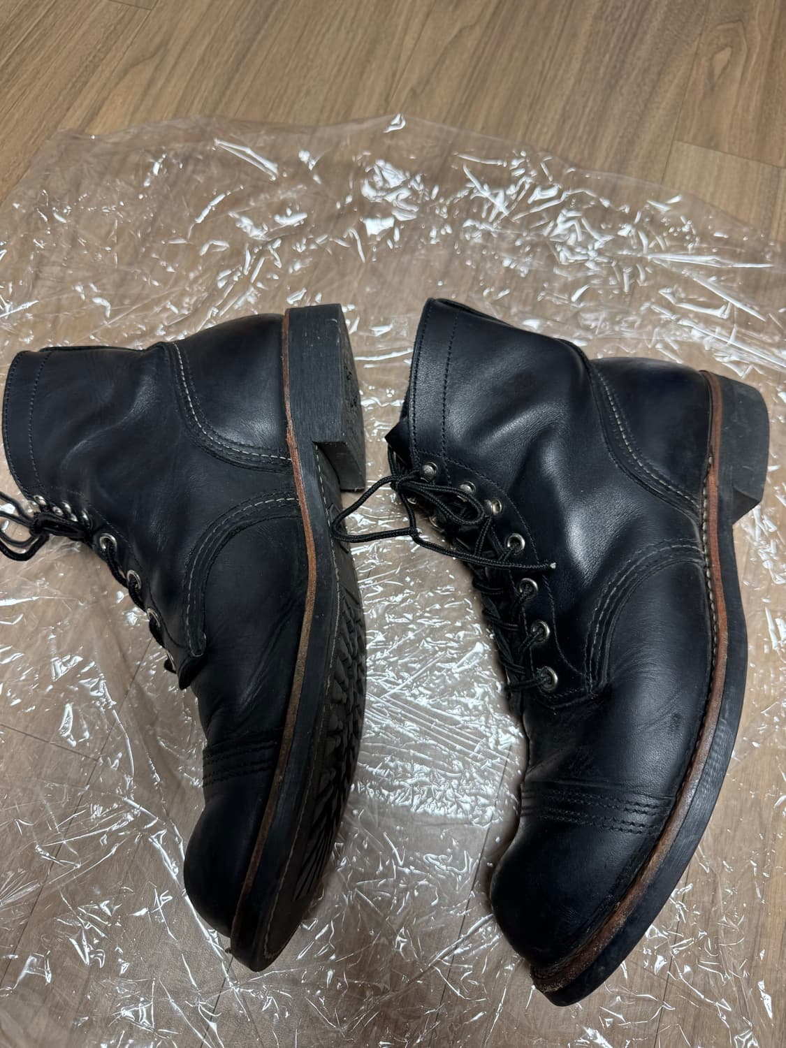 레드윙 아이언 레인저 8084 블랙 하네스가죽부츠 8.5D 상품이미지2