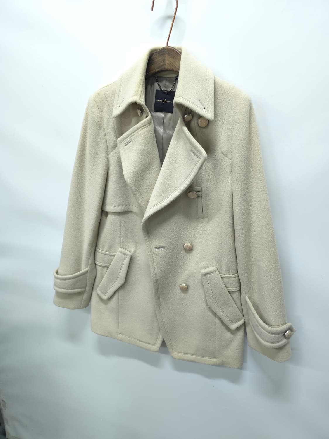 96 아이보리 울 코트 상품이미지8