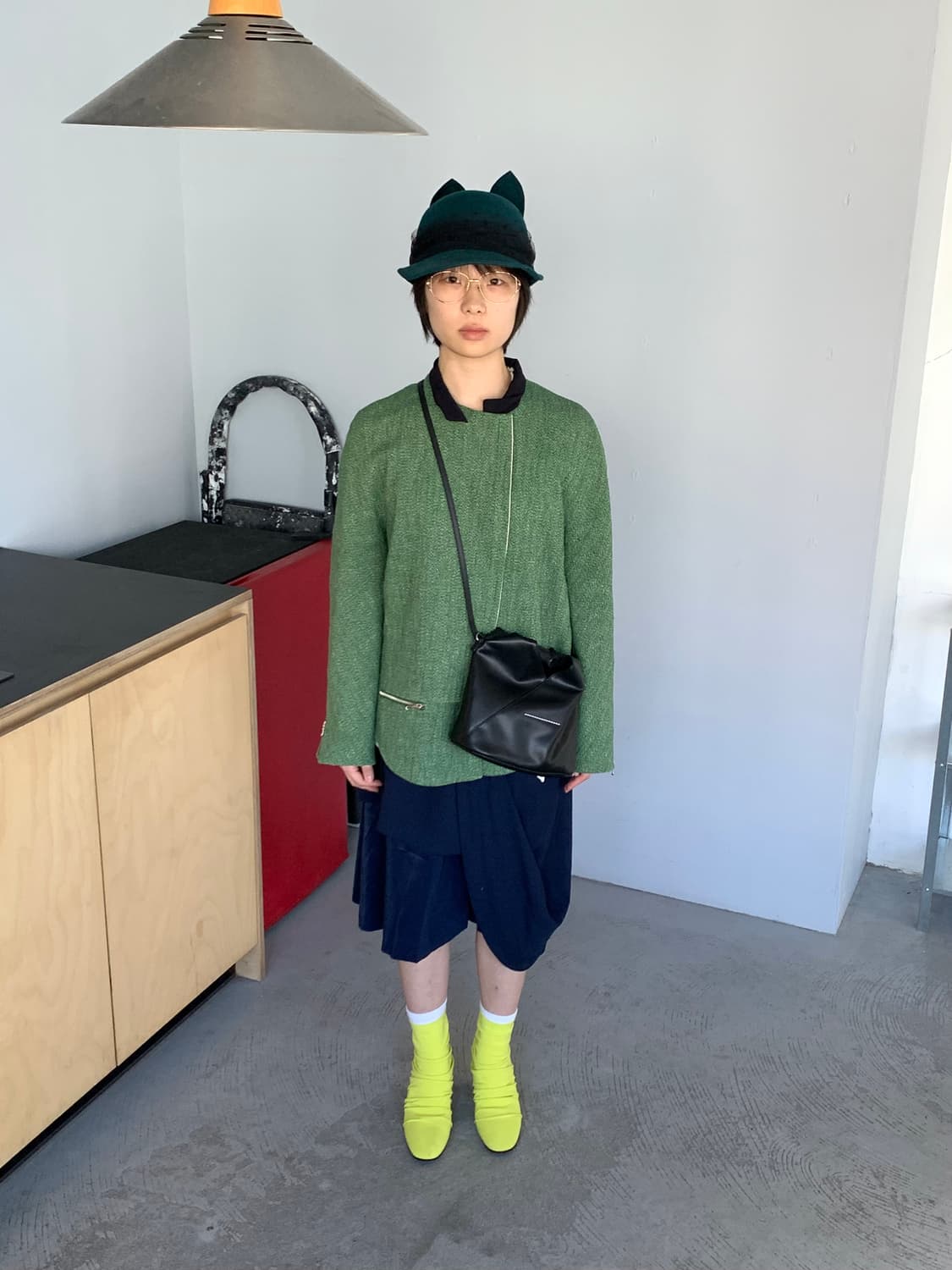 메종 마르지엘라 x H&M 드레이프 레이어드 스커트 상품이미지2