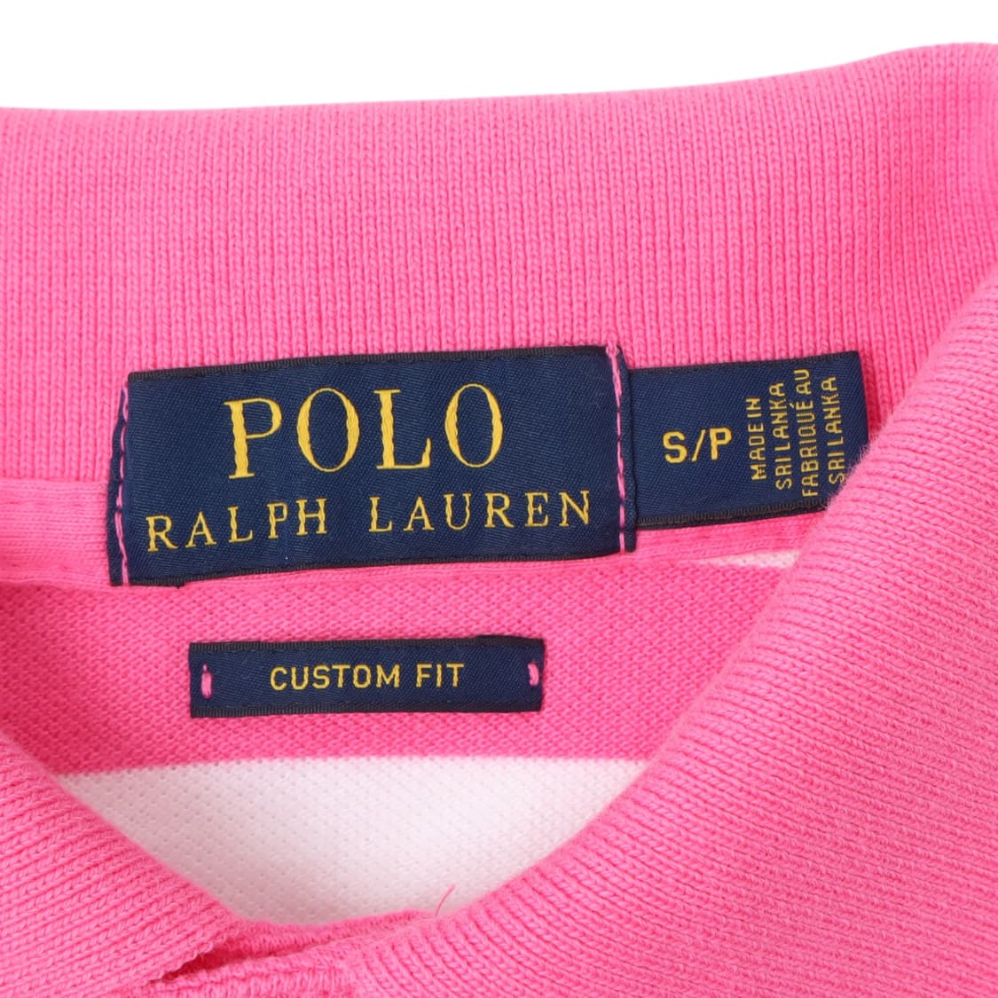폴로 랄프로렌 핑크 스트라이프 pk 카라티 상품이미지8