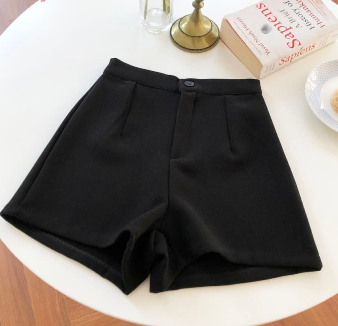 유니콩 자체제작 하이웨스트 반바지 S 상품이미지2