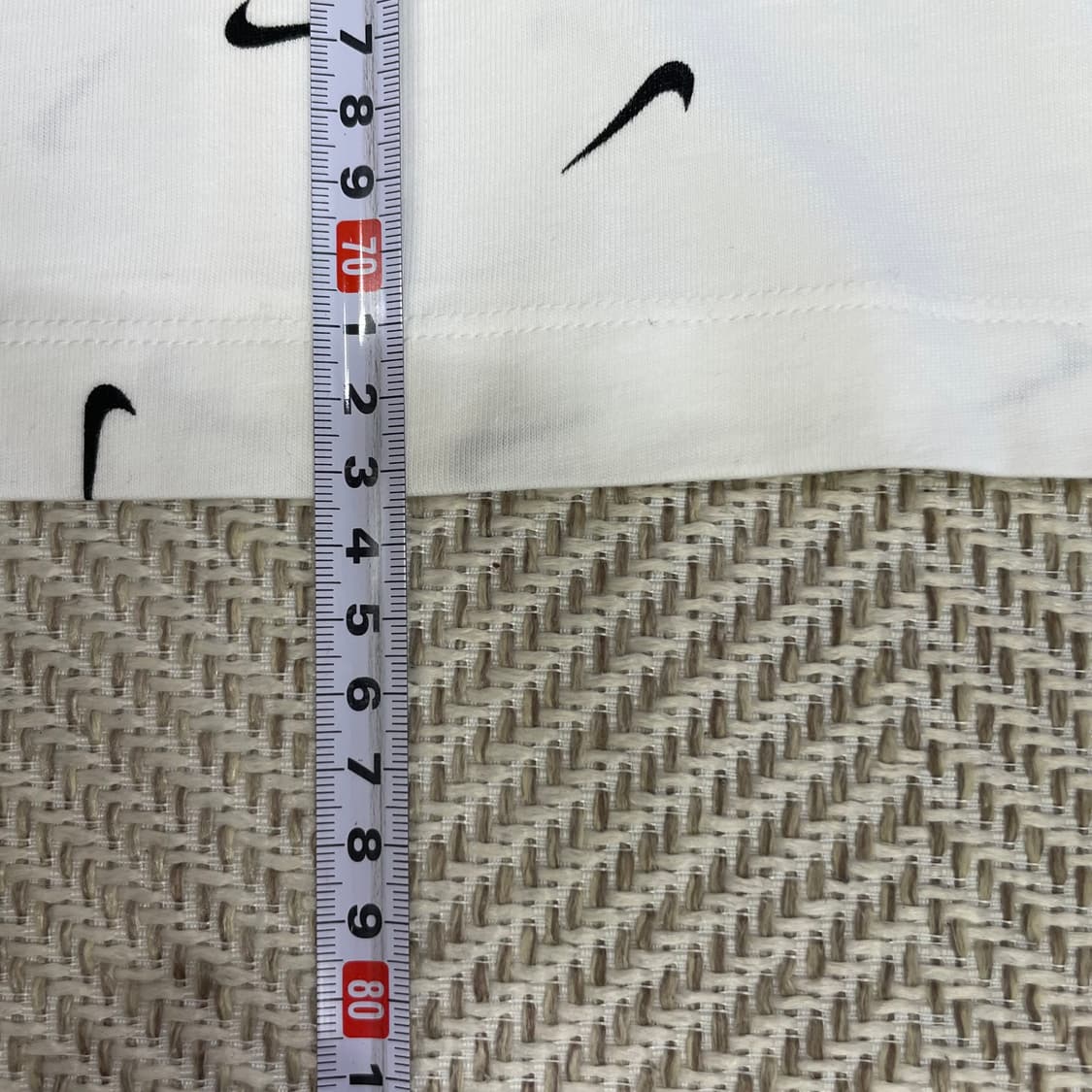나이키 스우시 반팔티 올 오버 프린트 화이트 L 상품이미지8