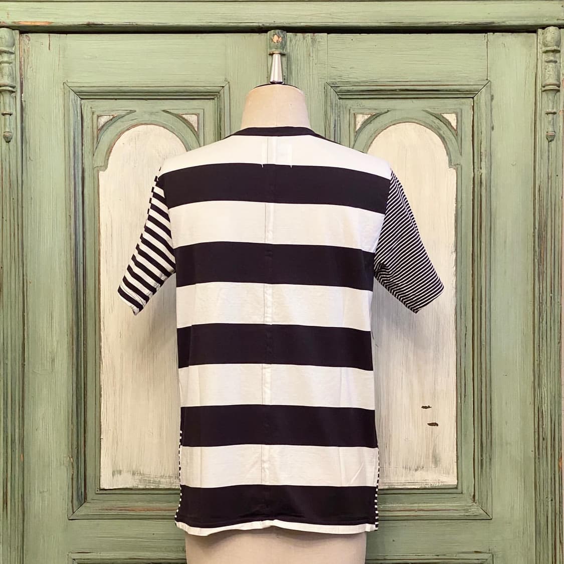 솔로이스트 스트라이프 보더티 crew neck s/s tee border 상품이미지2