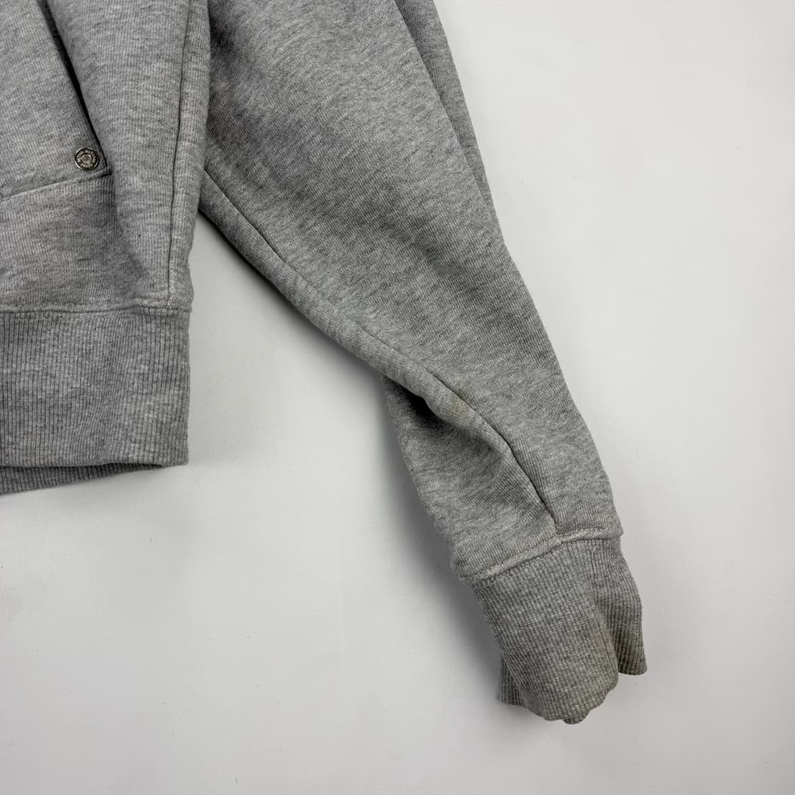 세터 테오 코튼 올 데이 후드 집업 멜란지 그레이 상품이미지6