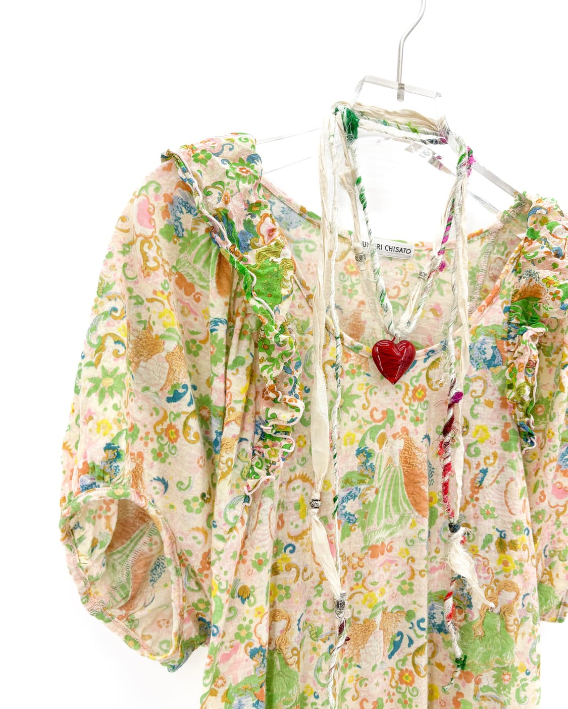 츠모리 치사토 퍼프 블라우스 상품이미지5