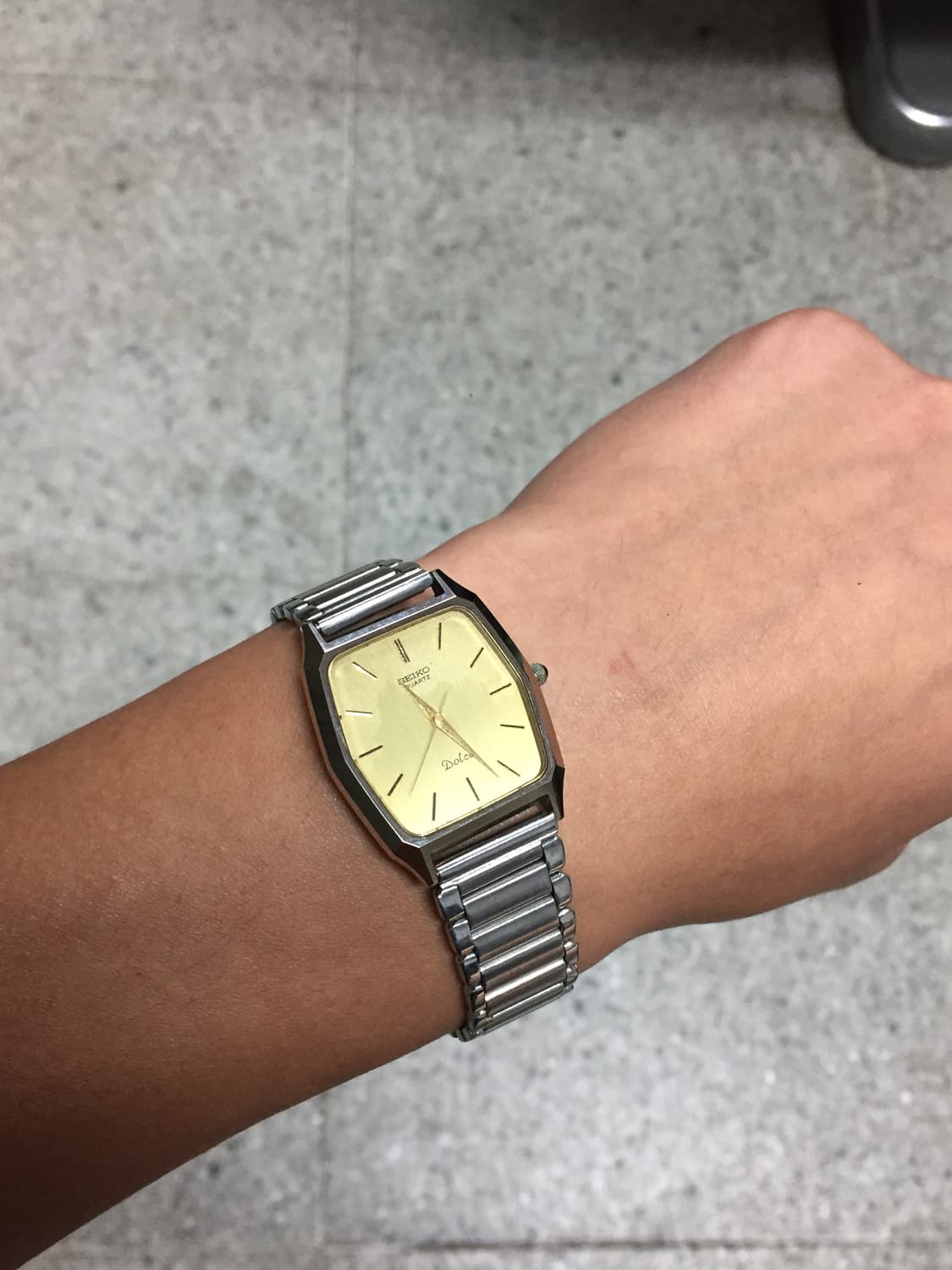 80s seiko dolce quartz silver-gold 상품이미지2