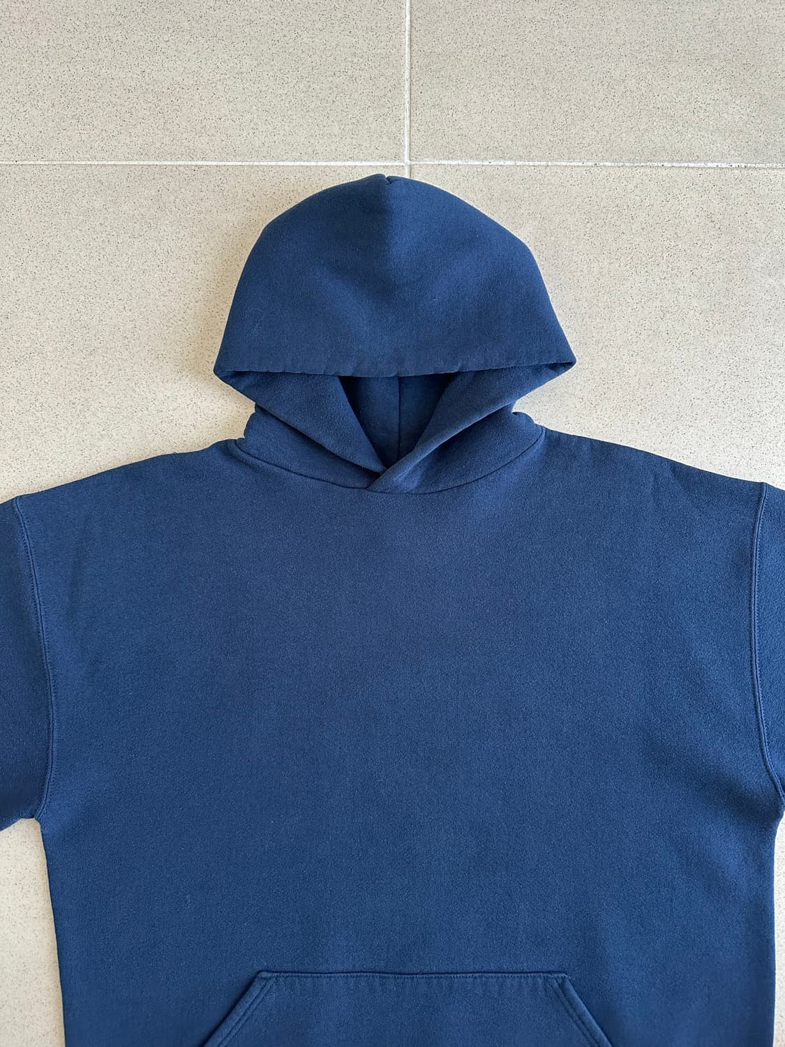 90s 빈티지 러셀 후드 네이비 XL USA 상품이미지4