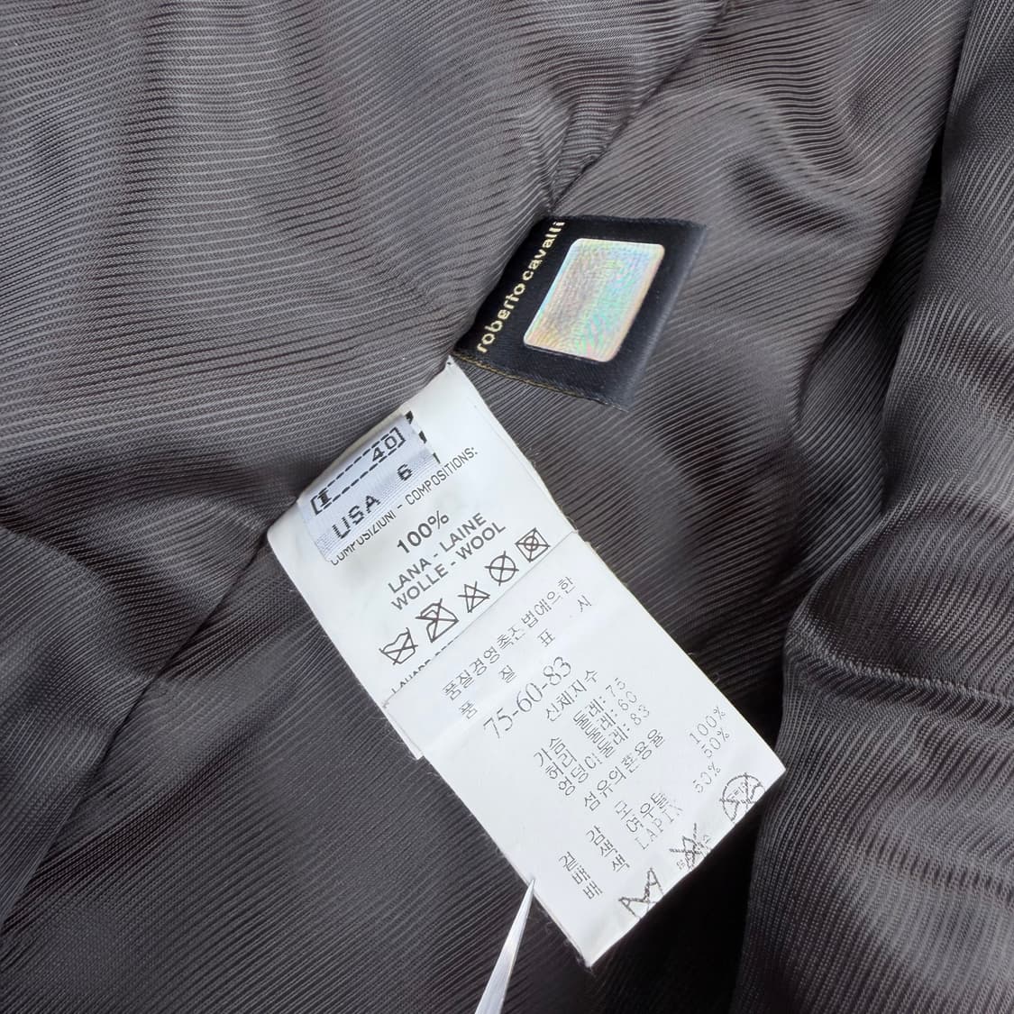 로베르토 카발리 레오파드 폭스&레빗 퍼 코트 상품이미지6