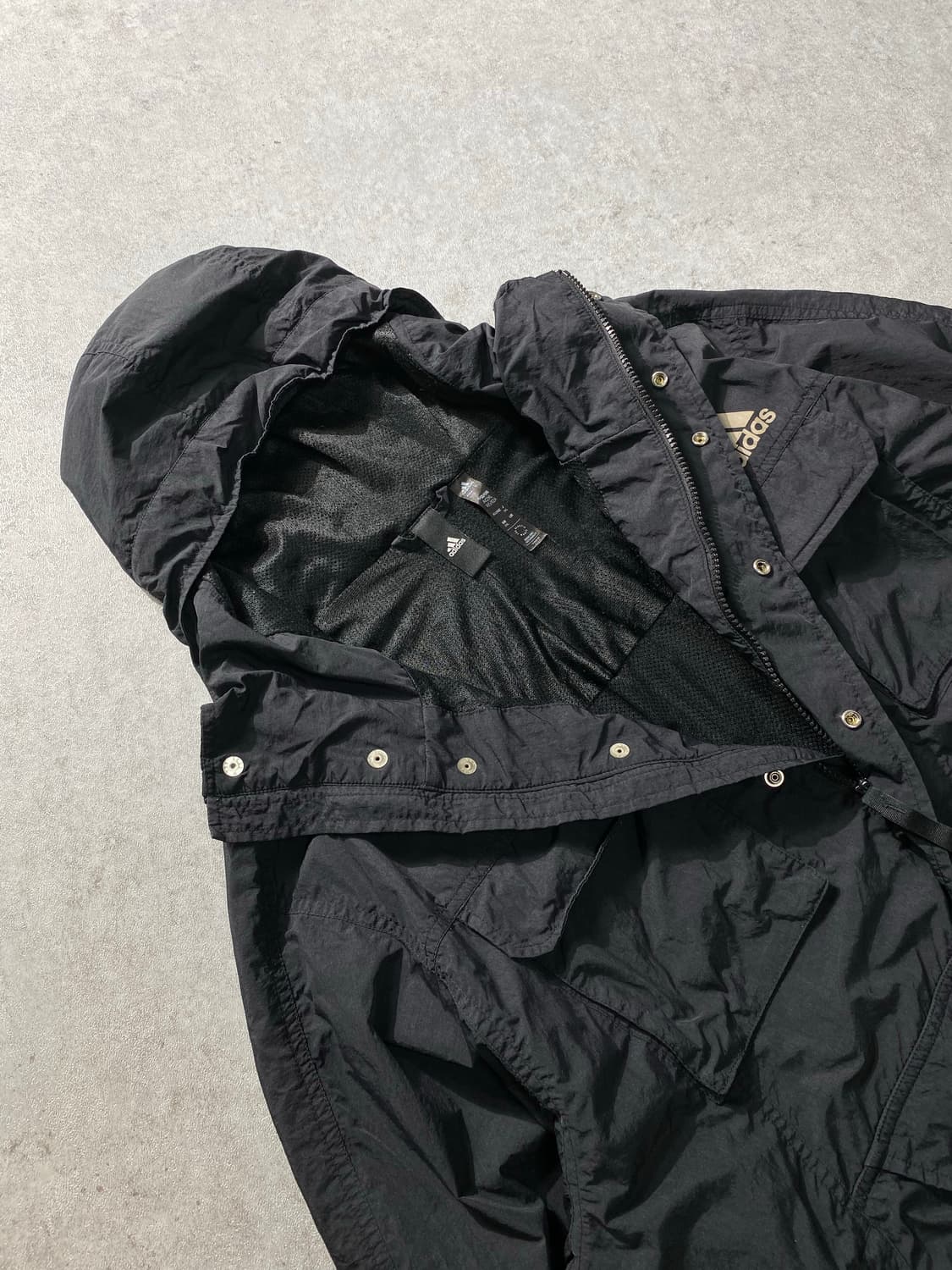 [2XL] Adidas 아디다스 퍼포먼스 나일론 후드 아노락 상품이미지5