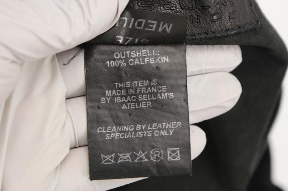 Isaac sellam 카프스킨 더블 집업 상품이미지7