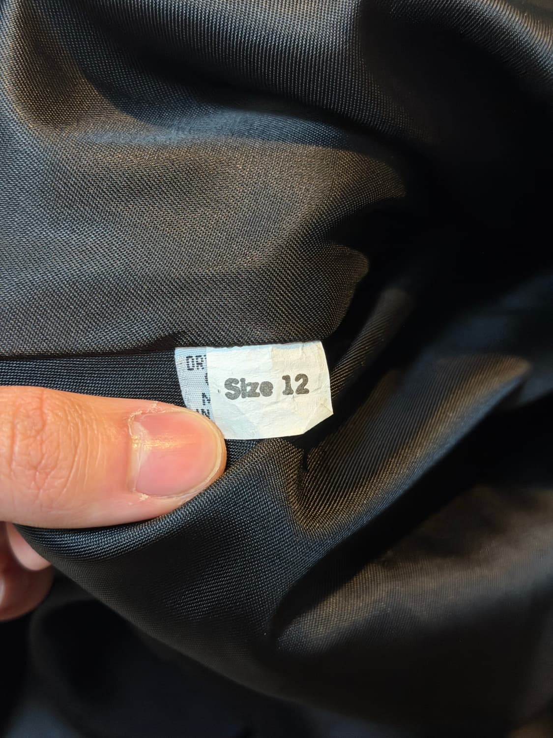 80s 크리스챤 디올 아카이브 발마칸 코트 블랙 상품이미지4