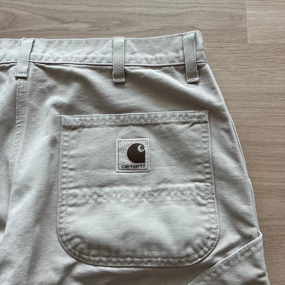90s 빈티지 칼하트 카펜터팬츠 탄 베이지 상품이미지5