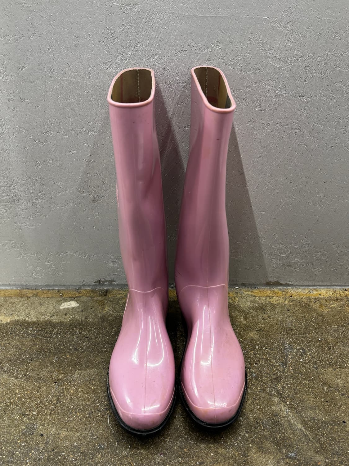 버버리 핑크 레인 부츠 235 상품이미지2