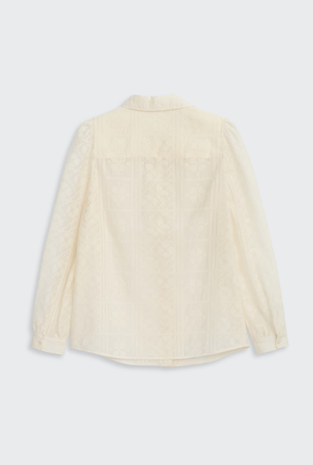 Cosmoss puff lace shirt 상품이미지3