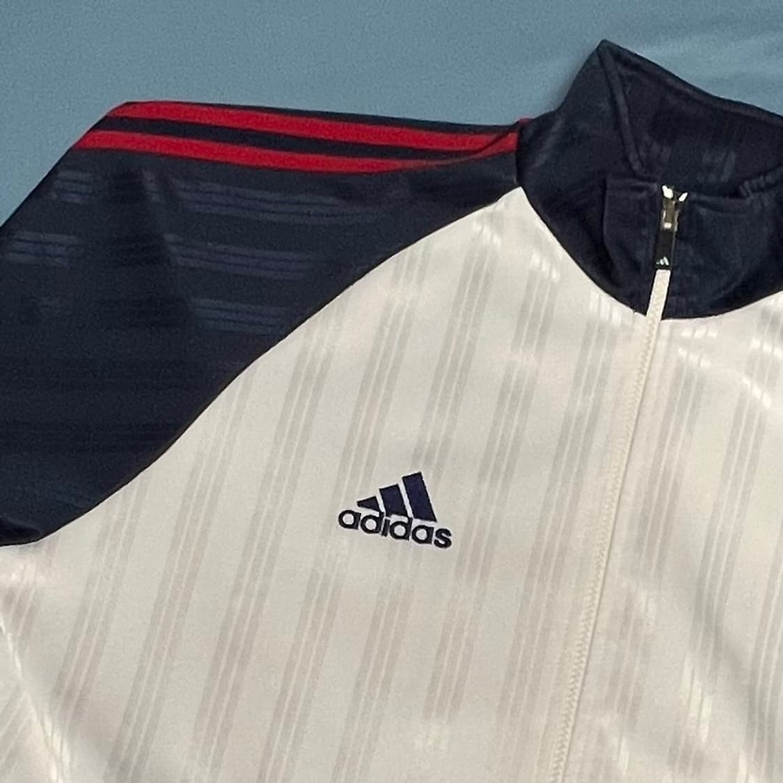 00s 아디다스 화이트 져지 M 상품이미지2