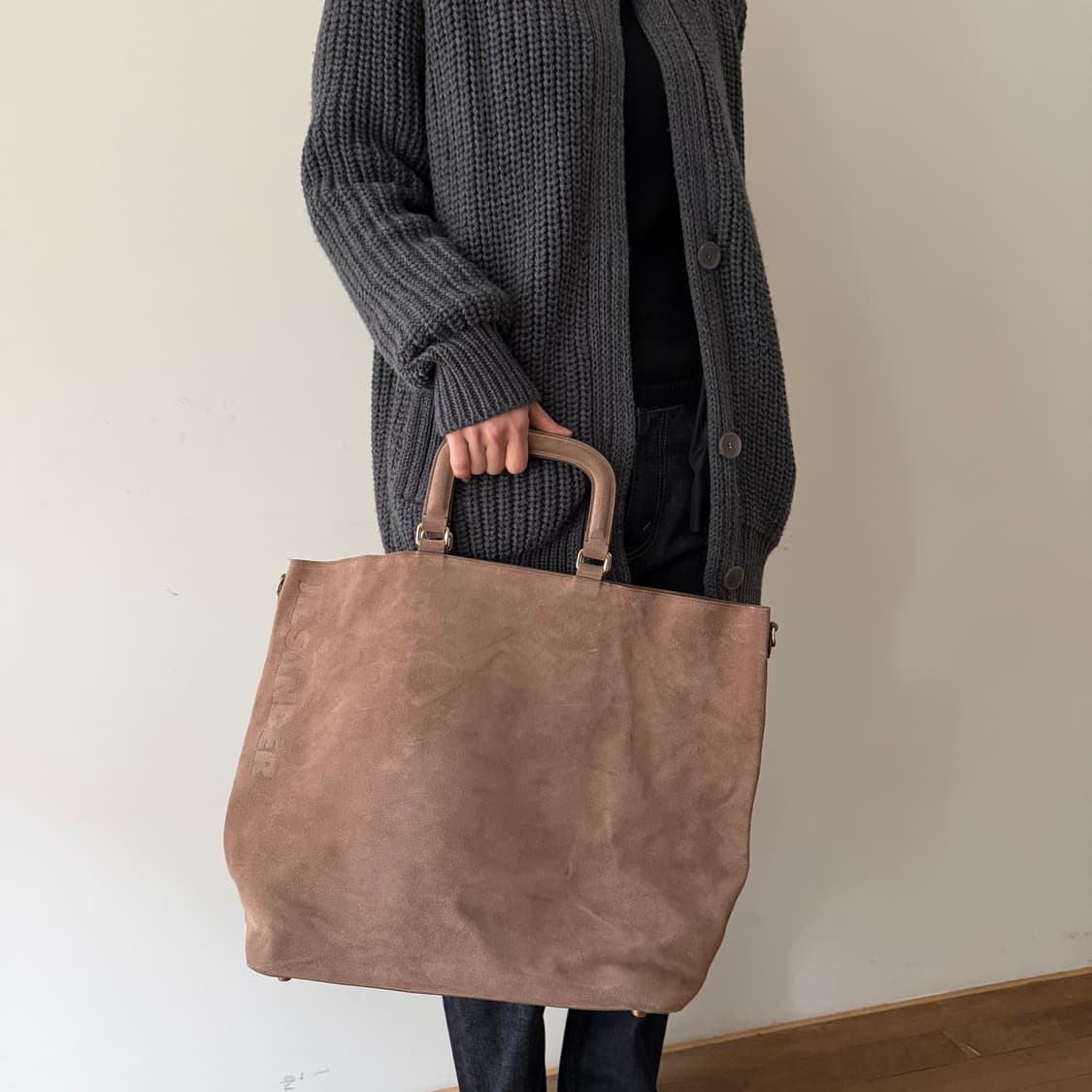 Jilsander 질샌더 스웨이드 토드백 상품이미지2