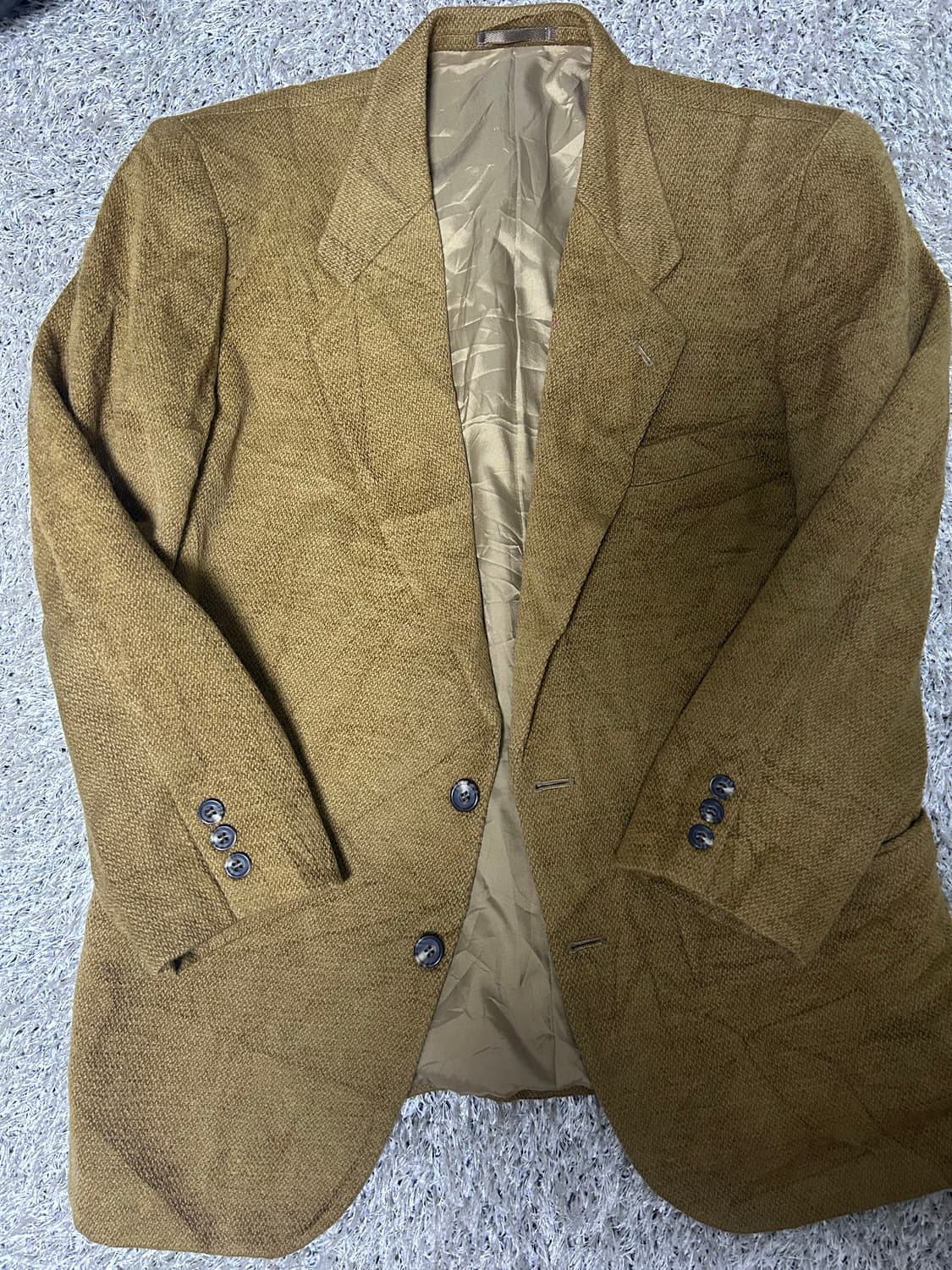 일제 트위드 블레이저 사이즈 105 상품이미지1