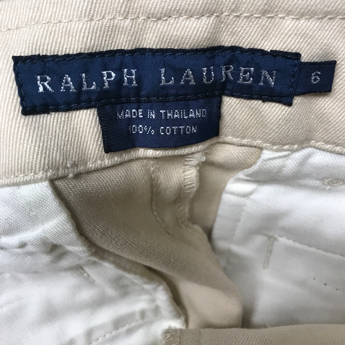 폴로 랄프로렌 베이지 치노 팬츠 6(W) 상품이미지5