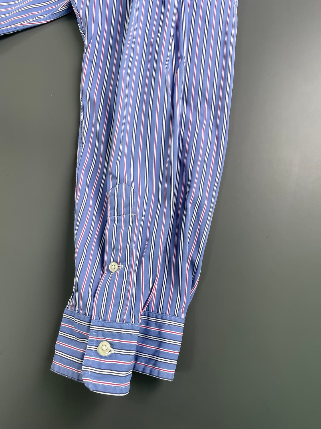 [38] 폴로 랄프로렌 여성 코튼 스트라이프 셔츠 커스텀핏 상품이미지6