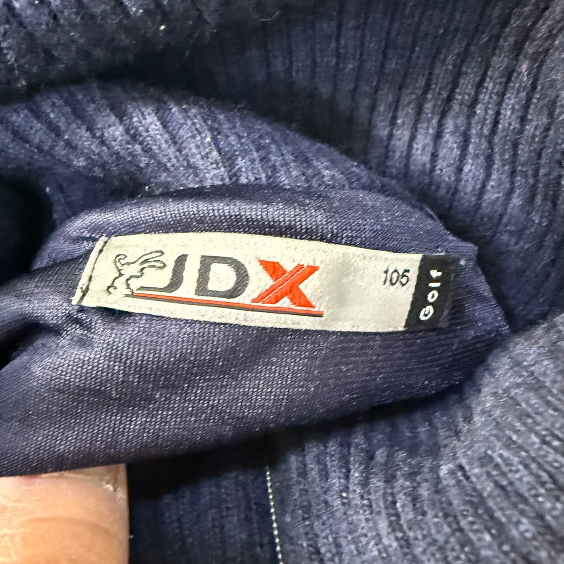 [105] JDX 울 방풍 니트 하프집업 0102T1 상품이미지3