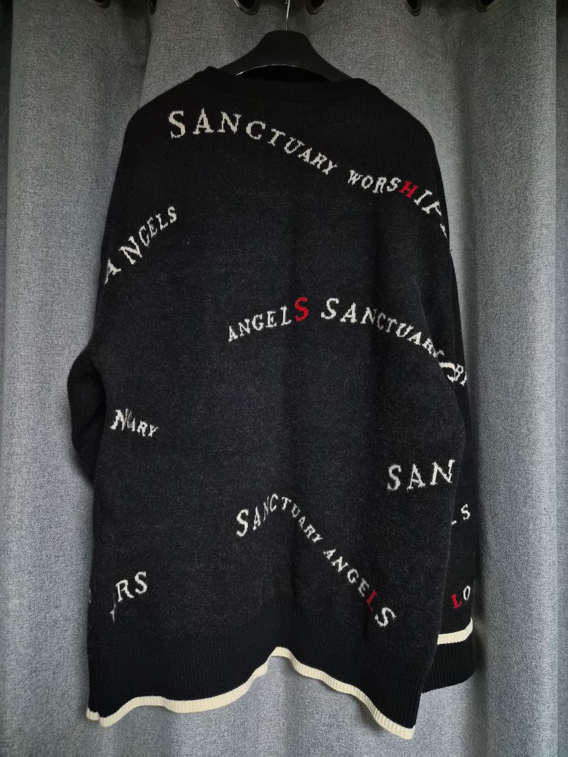 송지오옴므 캐시미어 울 니트 팝니다 우영미 솔리드옴므 타임옴므 상품이미지3