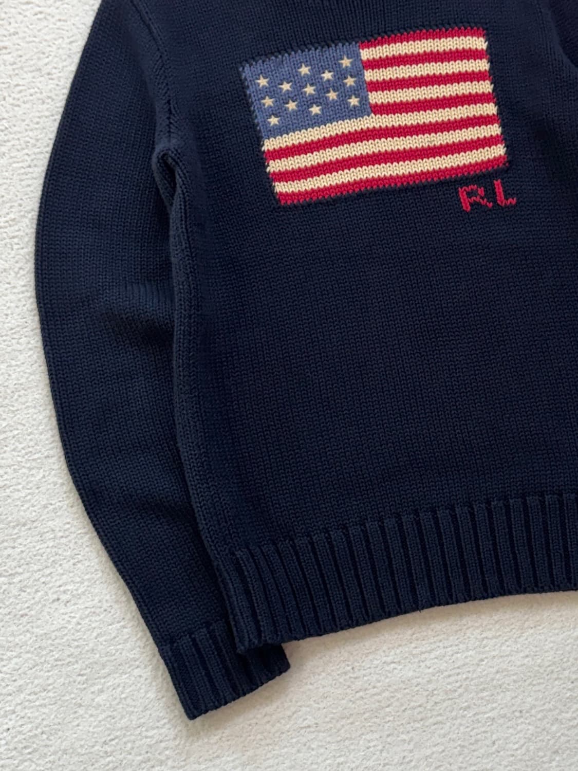 폴로 성조기 니트 상품이미지3