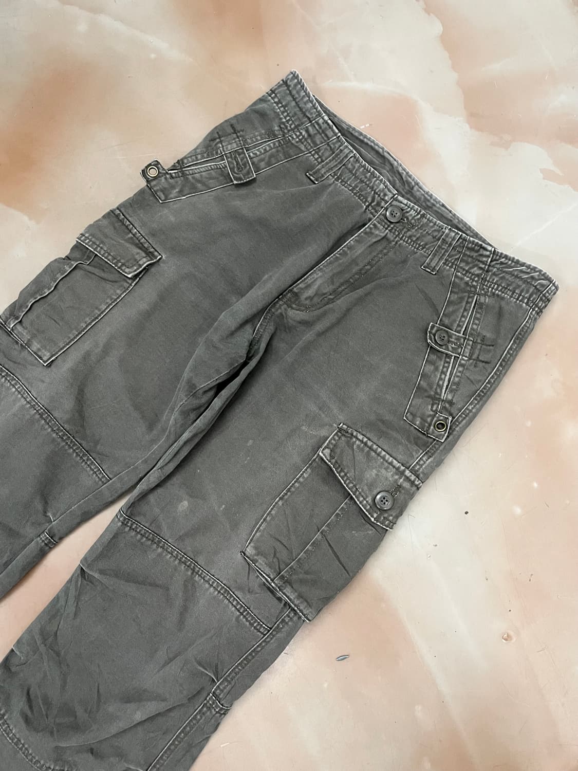 brown pocket cargo pants 상품이미지3