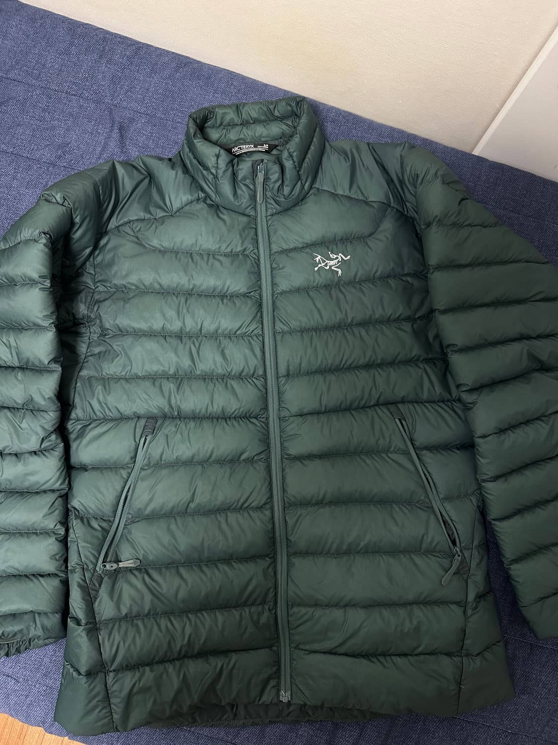 24시즌 아크테릭스 세륨 박스카 그린 M 2회착 최상급 상품이미지4