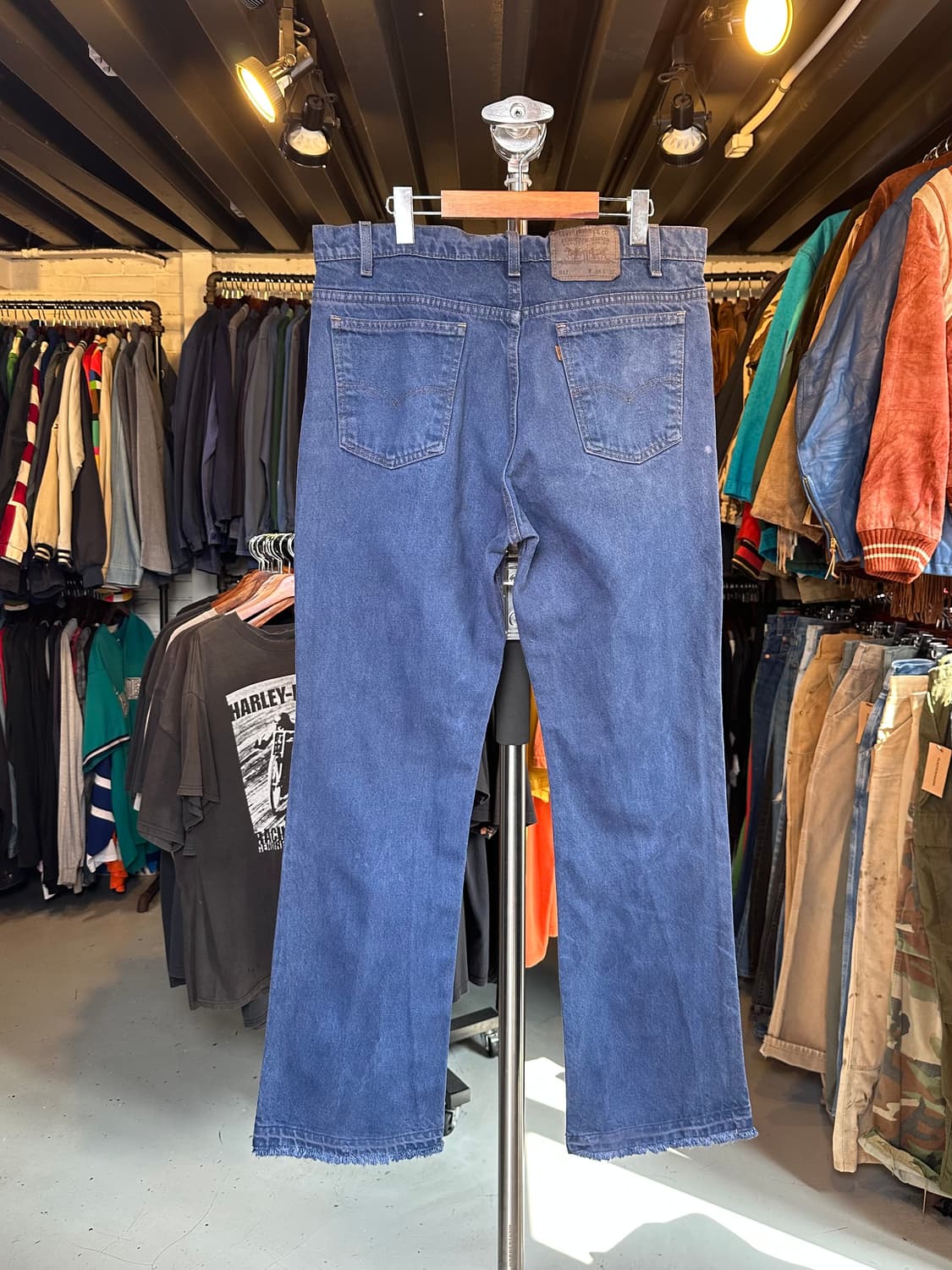 90s 리바이스517 부츠컷 데님 팬츠 36x32 made in usa 상품이미지2