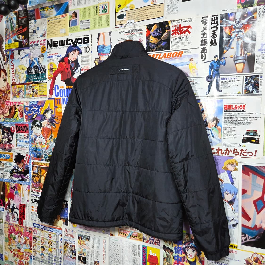 디키즈 블랙 경량 패딩 점퍼 상품이미지5