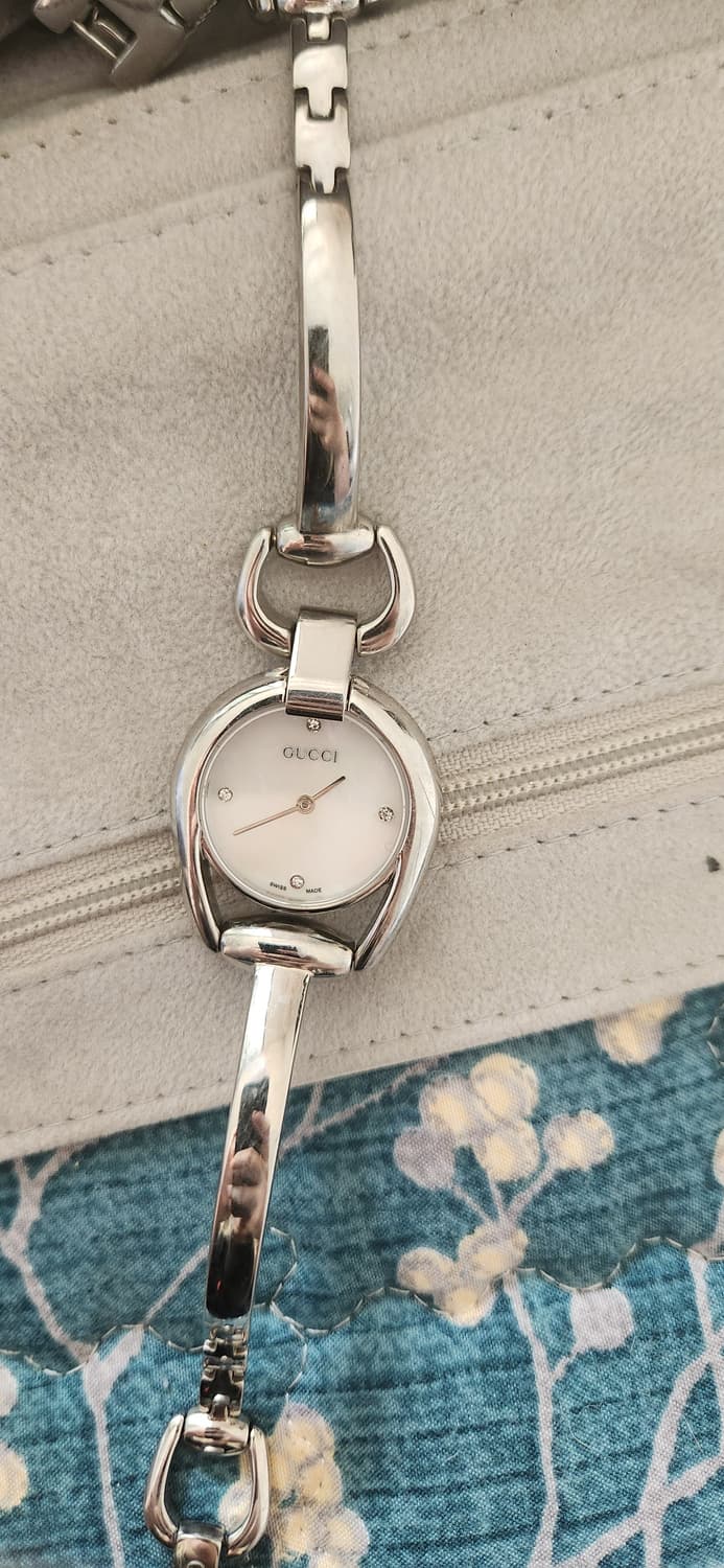 구찌 다이아 자개판 손목시계 상품이미지1