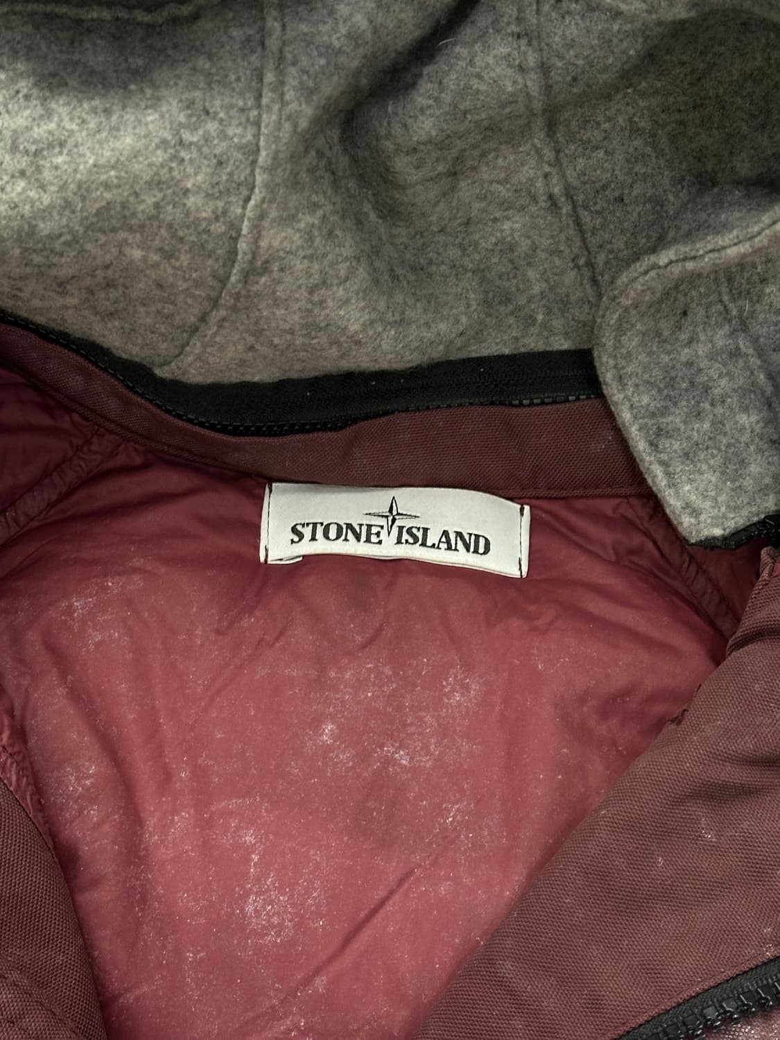 95)스톤 아일랜드 빈티지 텔라 나일론 덕다운 더스트 컬러 패딩 상품이미지5