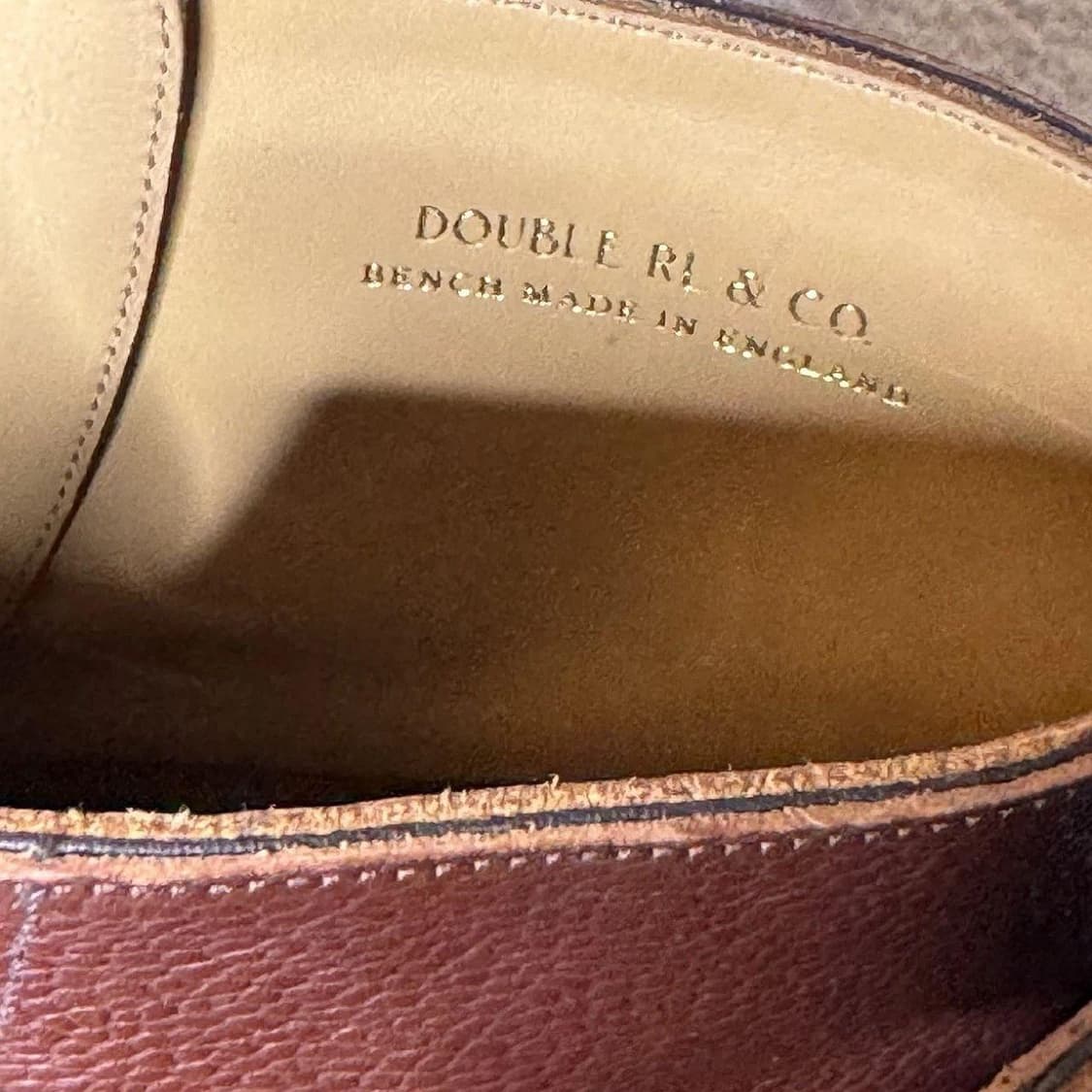 290 RRL 핸드버니시 페블 레더 부츠 리빙스턴 상품이미지7