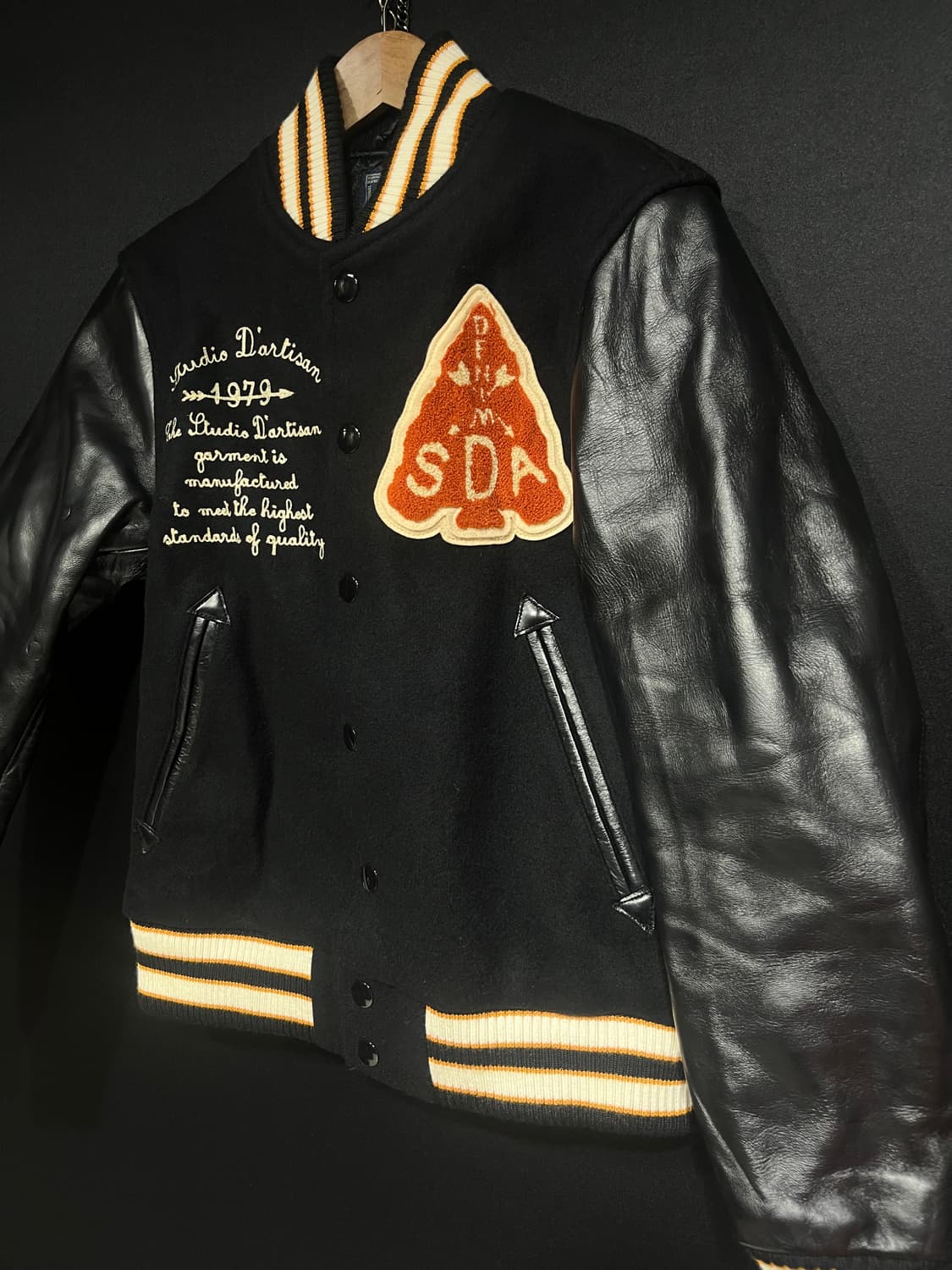 Studio D'Artisan 스튜디오 다치산 말가죽 바시티 상품이미지2