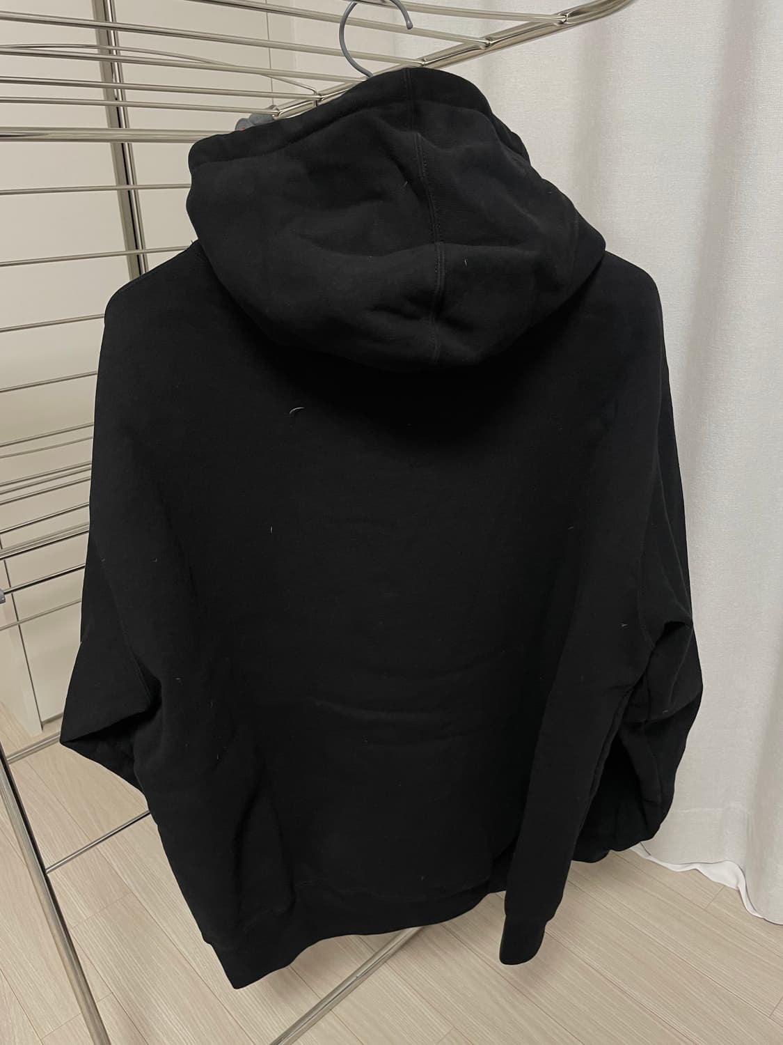 [L] 슈프림 컬리지에이트 패치워크 레더 후드 상품이미지4