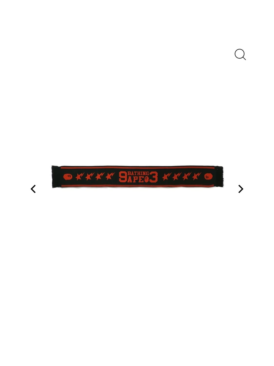 베이프 자카드 로고 롱 스카프 머플러 목도리 브라운 그린 리버시블 양면 상품이미지2