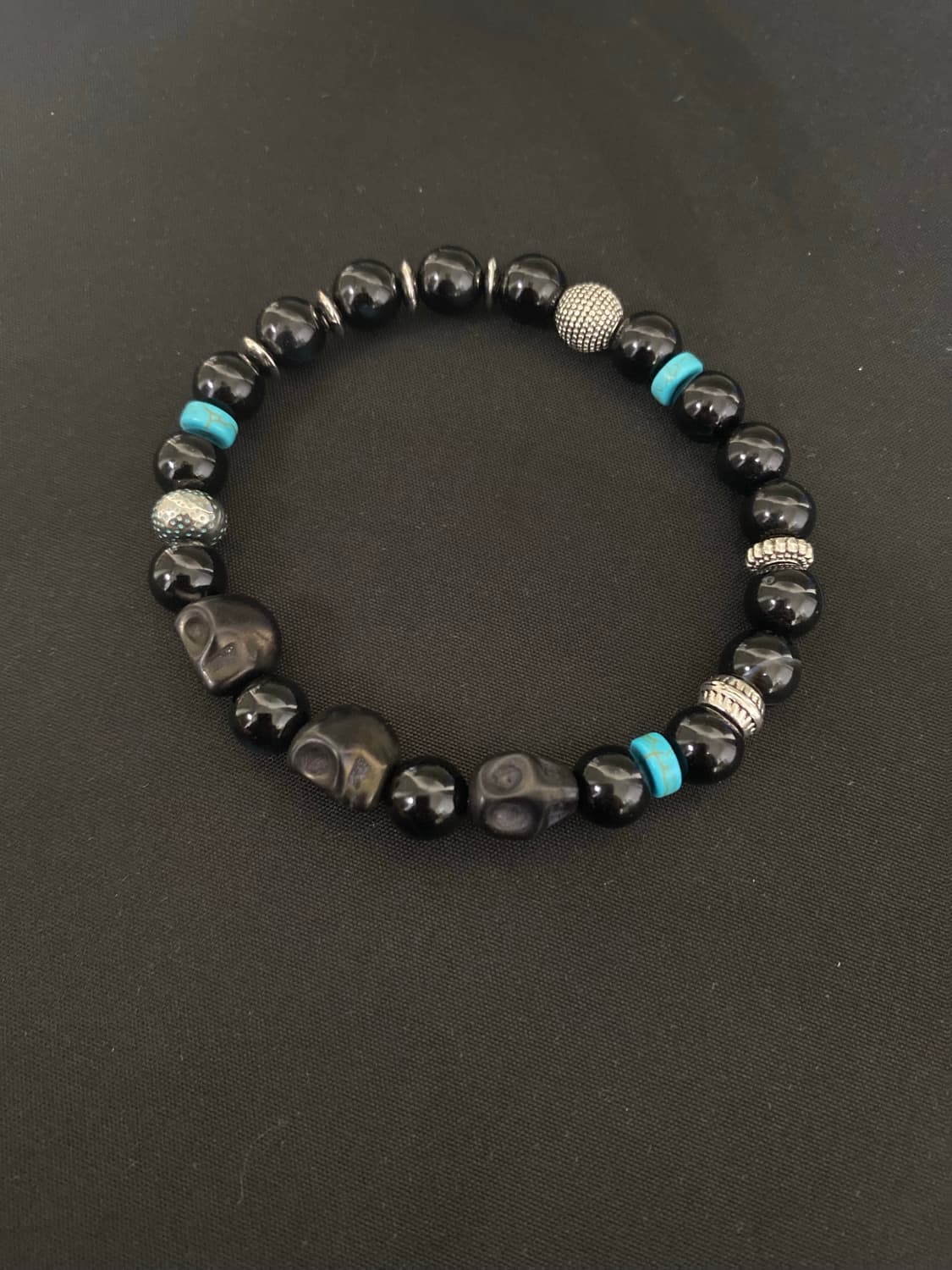 스컬 오닉스 팔찌 상품이미지2