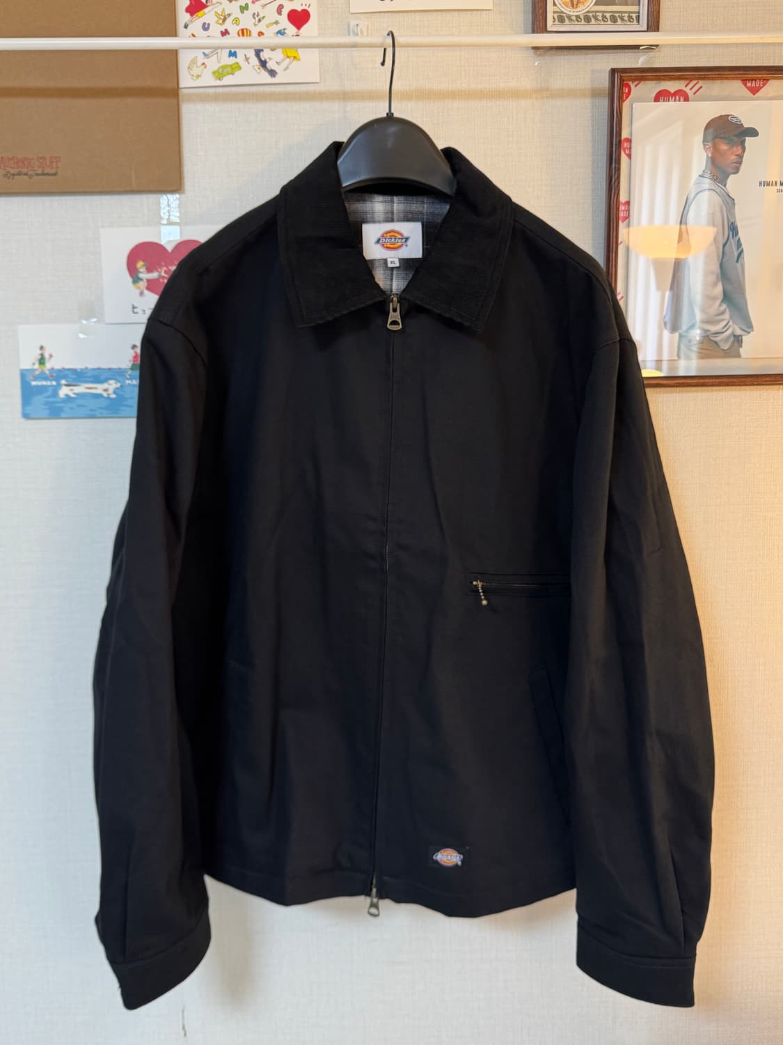 (XL) 디키즈 트윌 워크 재킷 Black 상품이미지2