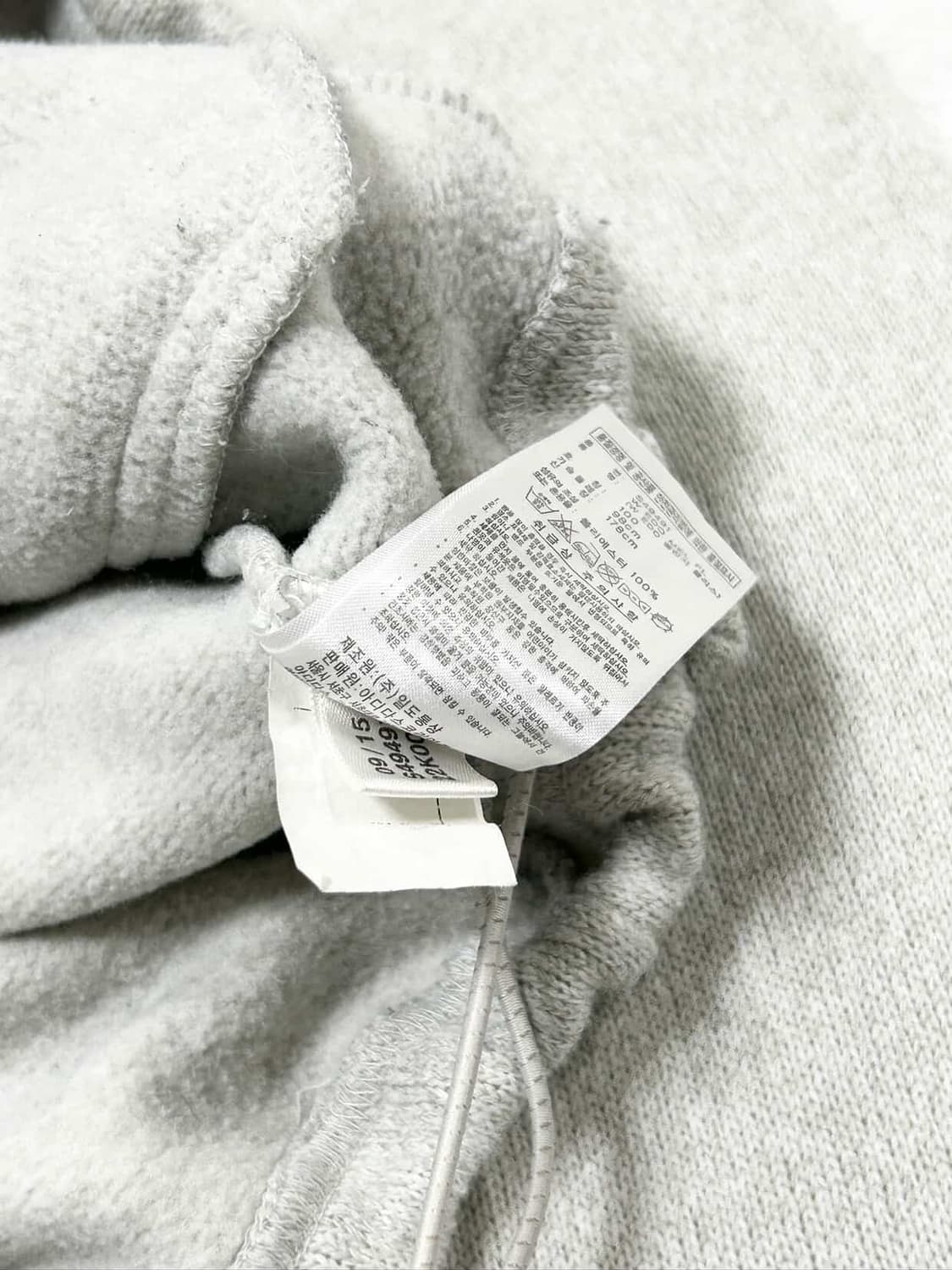 아디다스 자수로고 플리스 집업 상품이미지8