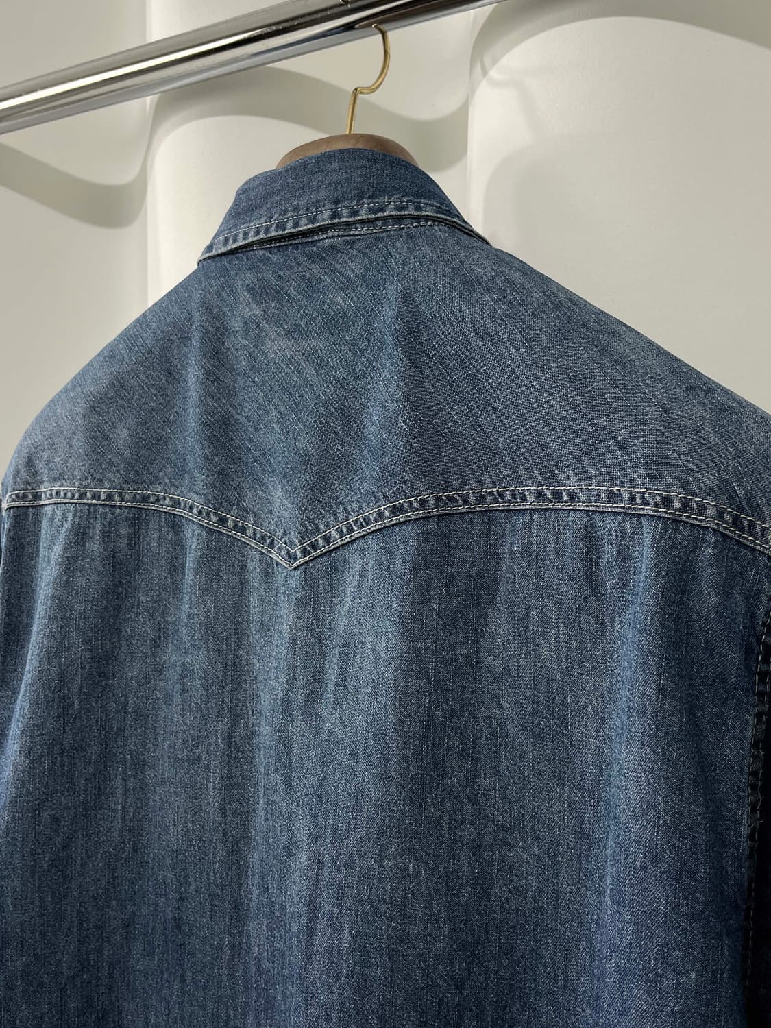 폴로 랄프로렌 콘초 잼스톤 워시드 사우스 웨스턴 셔츠 상품이미지7