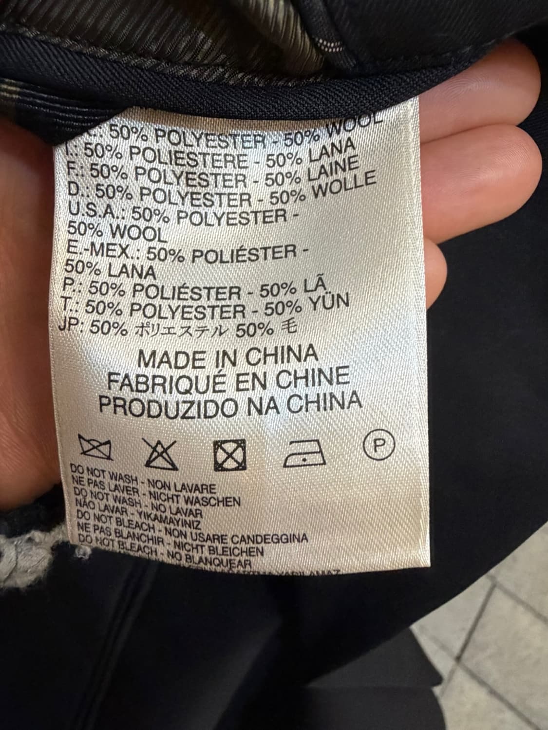 디젤 원버튼 블레이져 자켓  상품이미지6