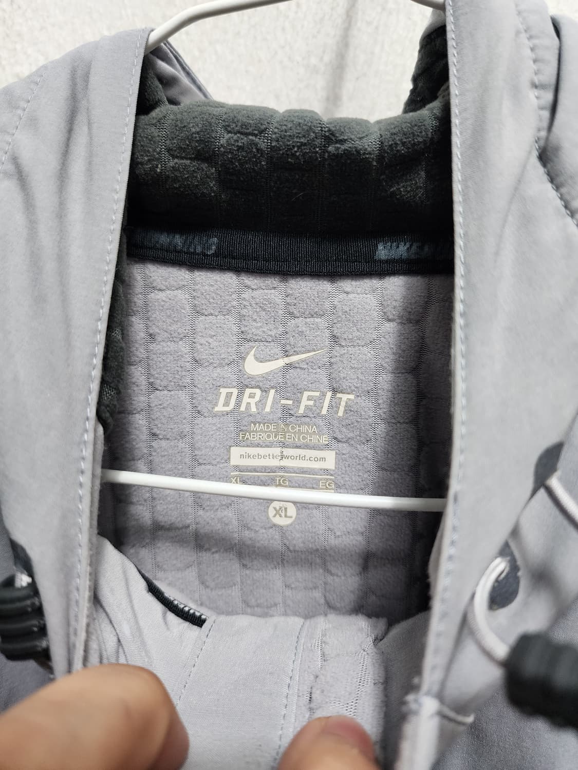 나이키 드라이핏 기모 아노락 후드 아노락 상품이미지6