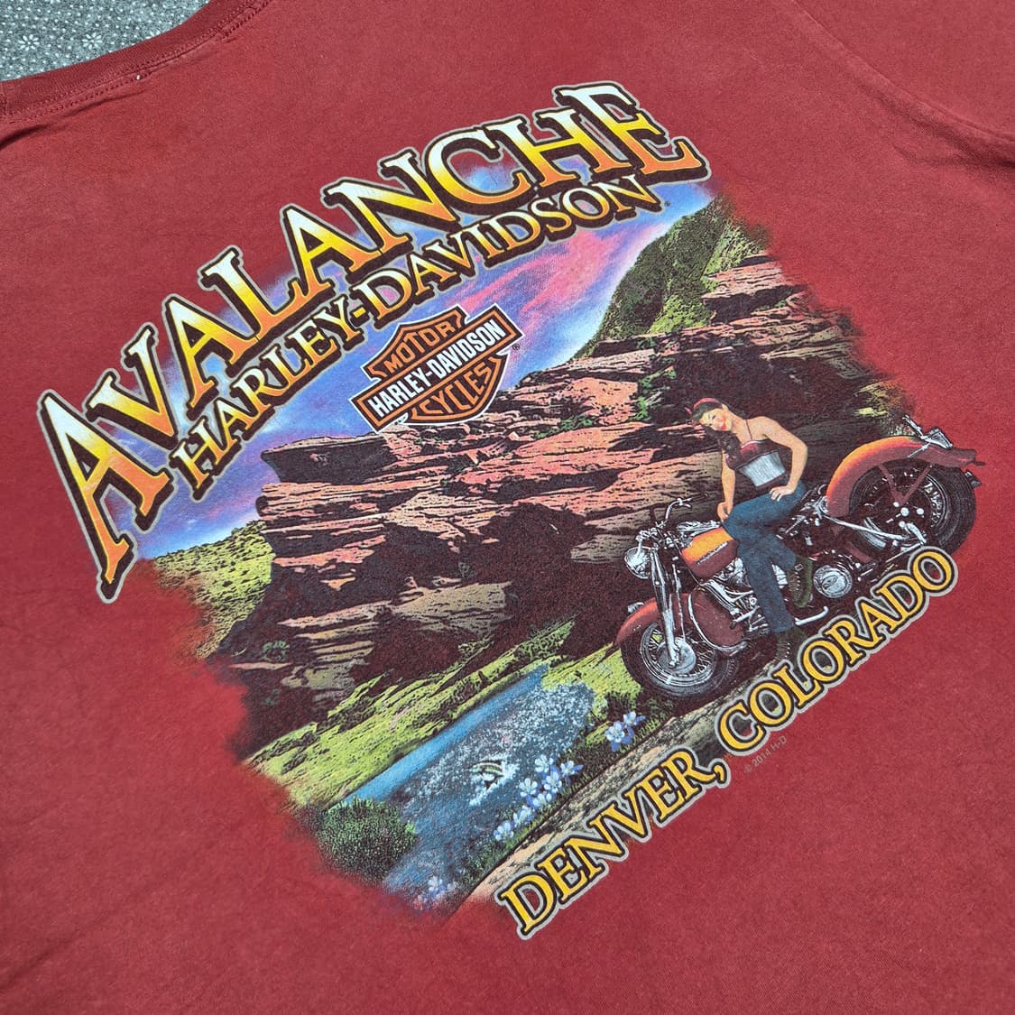 [XL]할리데이비슨 핀업걸 덴버 콜로라도  -640 상품이미지4