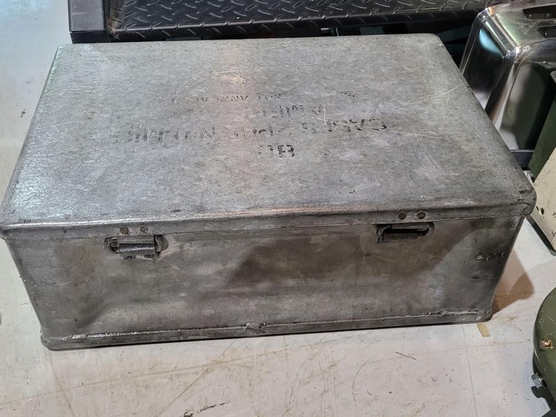 미해군 이차대전 아연도금 박스 상품이미지4