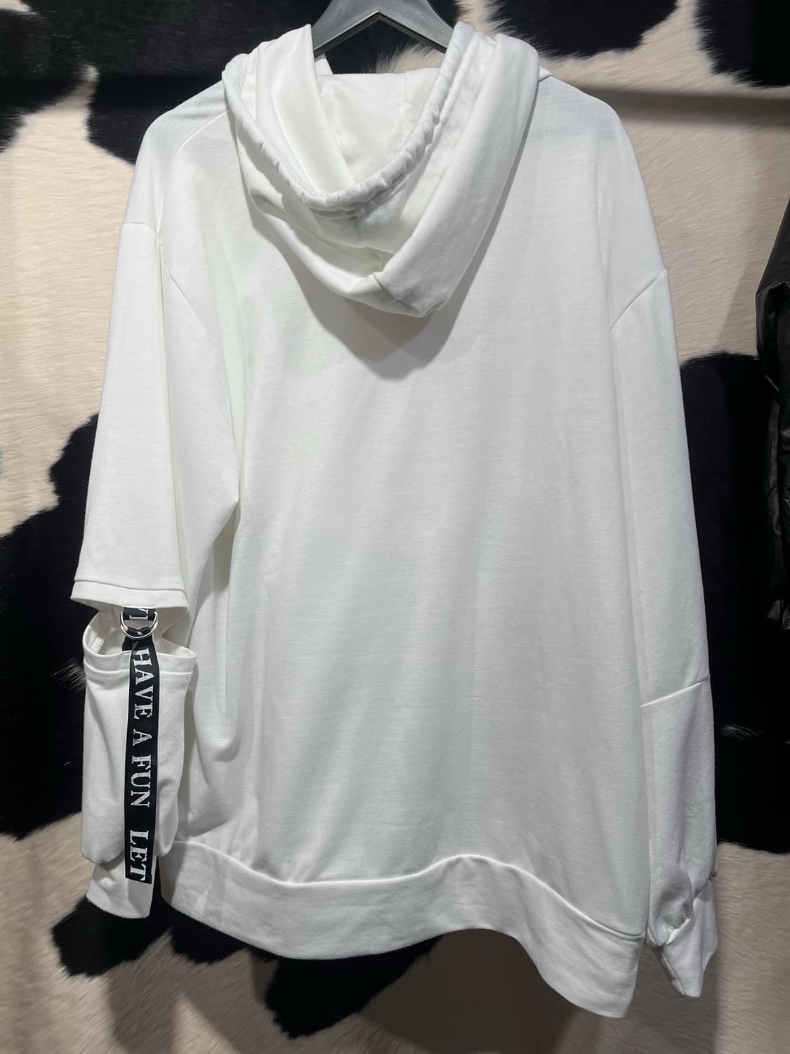 곰인형 프린팅 후드티 상품이미지6