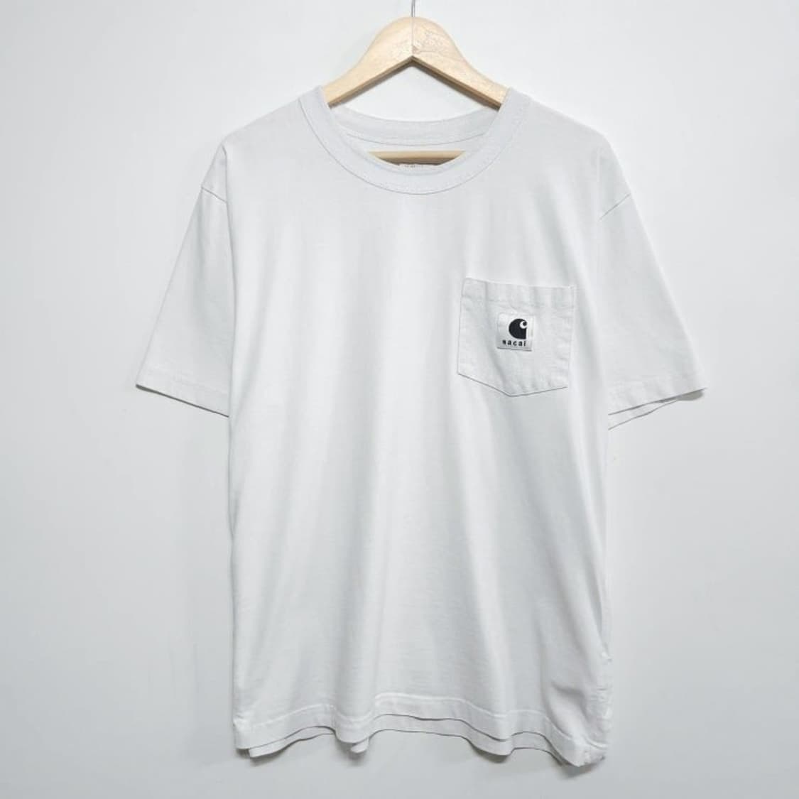 110 sacai 사카이 칼하트 WIP 포켓 반팔 티셔츠 상품이미지1