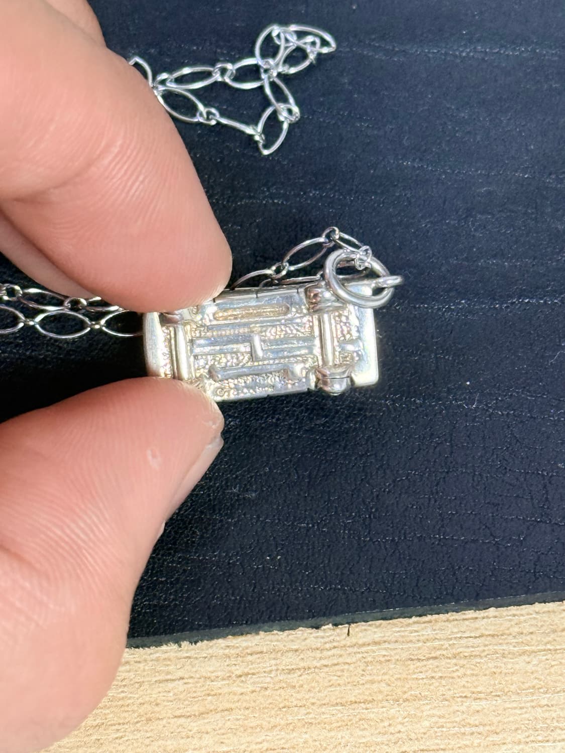 올드 티파니앤코 실버 택시 펜던트 및 체인 빈티지 상품이미지5