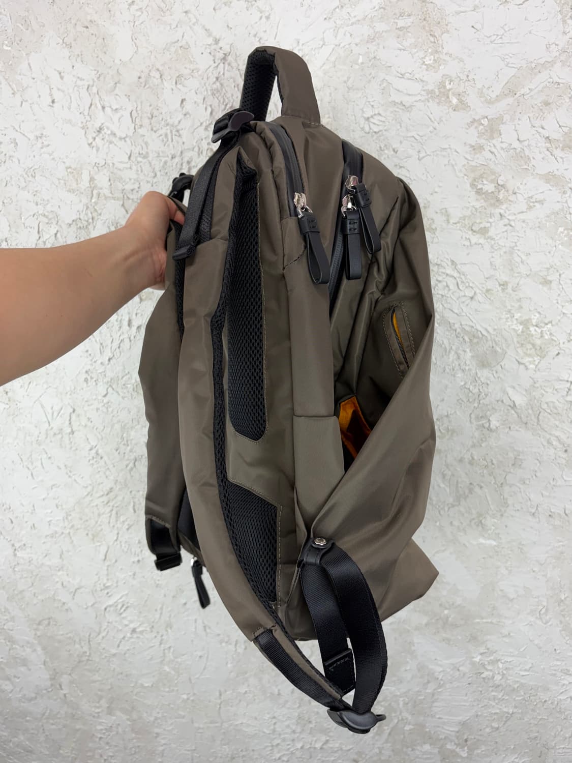 Y'SACCS by 요지 야마모토 3D 멀티 포켓 코듀라 백팩 상품이미지5